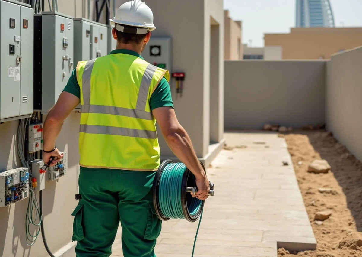DEWA approved LV switchgear panel installed in Dubai building by Qora | Qora Smart Home Solutions DEWA approved LV switchgear panel installed in Dubai building by Qora
